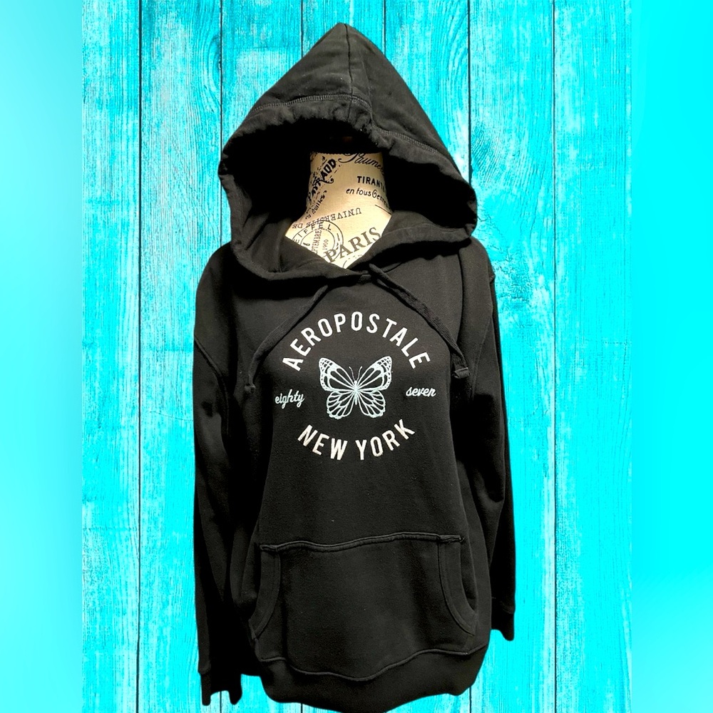 Aeropostale Hoodie with Butterfly Graphic